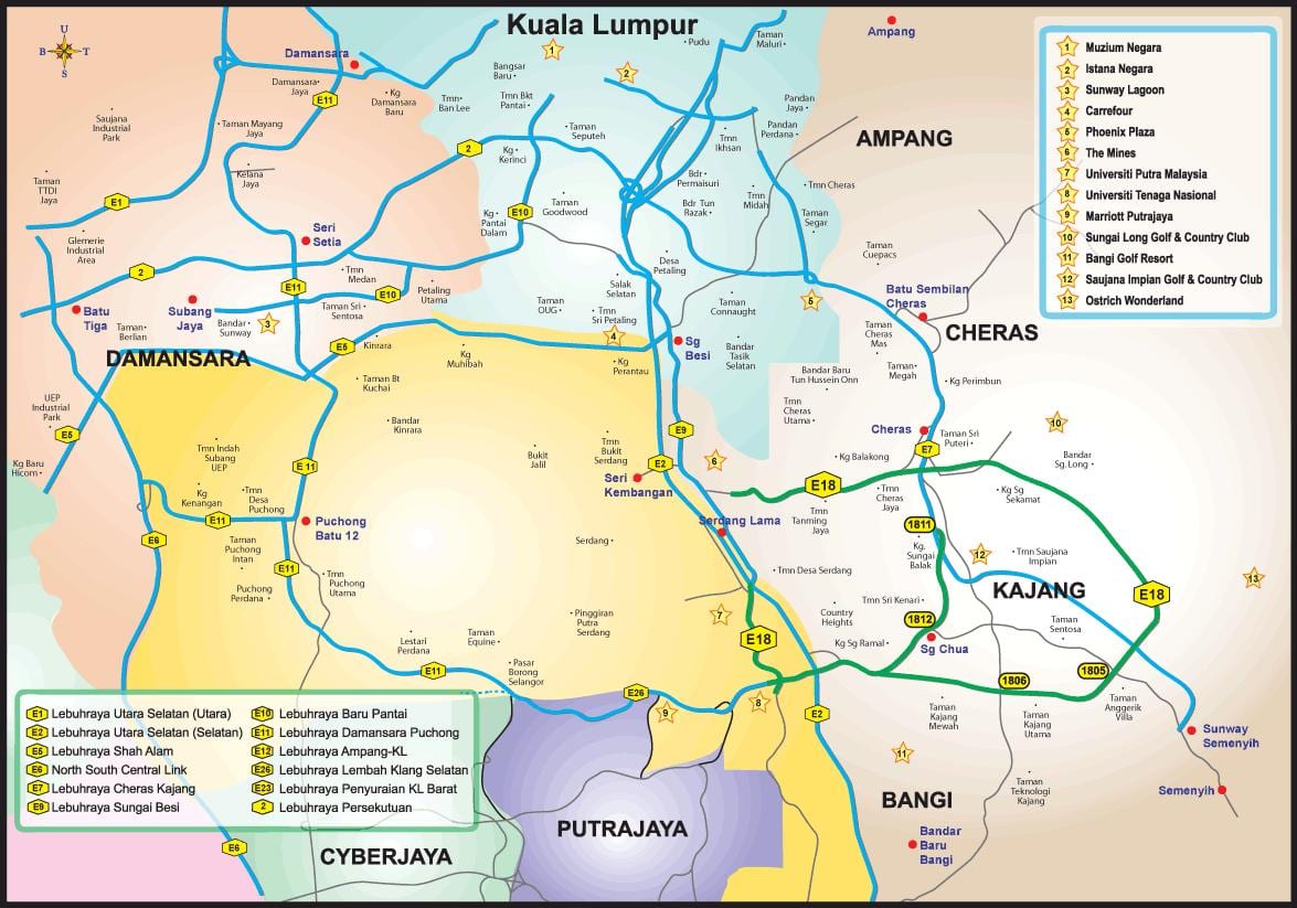 kl street map