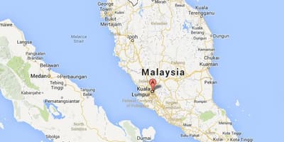 Mappa di kuala lumpur