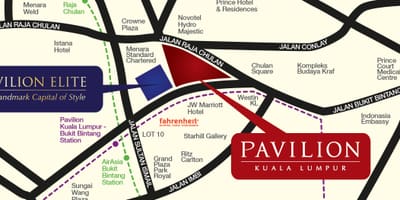 Mappa di pavilion kl